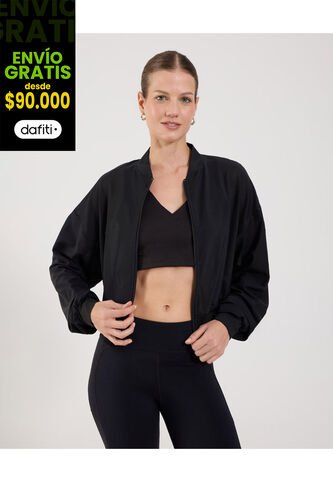 Buzo Para Mujer Zipper Color Negro Marca Ostu #40060464 Ostu