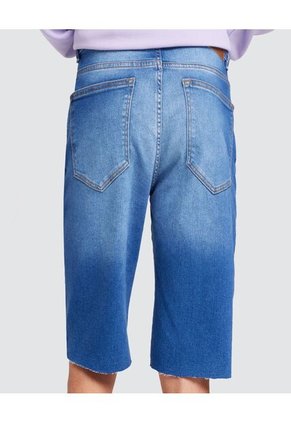 Bermuda Para Hombre Slim Color Azul  Marca Ostu #60100243