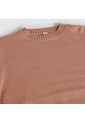 Saco Para Mujer Cuello Redondo Color Café  Marca Ostu #40330077 de Ostu