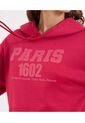 Buzo Para Mujer Hoodie Color Rojo Marca Ostu #40060461 de Ostu