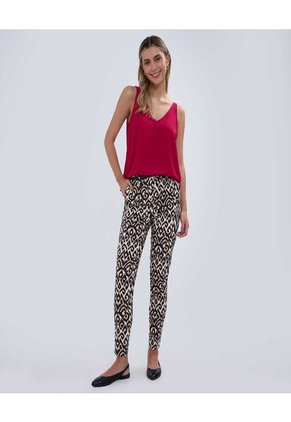 Blusa Para Mujer Manga Sisa Color Rojo Marca Ostu #40121044