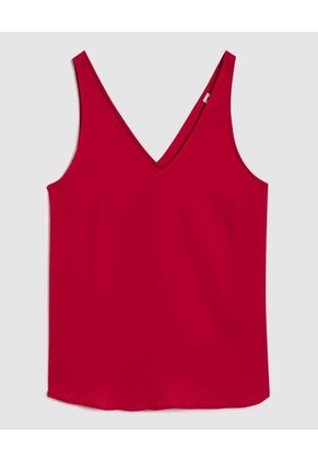 Blusa Para Mujer Manga Sisa Color Rojo Marca Ostu #40121044