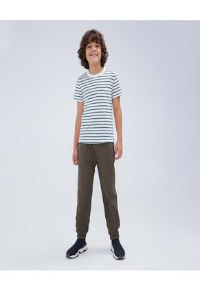 Jean Para Niño Jogger Color Verde  Marca Ostu #80160072