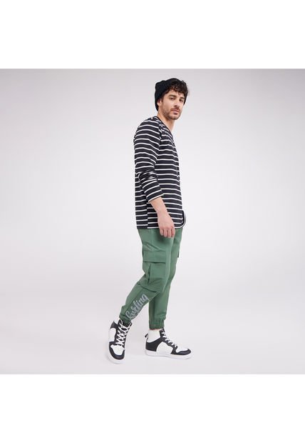 Pantalon Para Hombre Jogger Color Verde  Marca Ostu #60070190