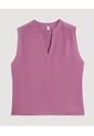 Blusa  Para Mujer Manga Sisa Color Morado Marca Ostu #40121204 de Ostu