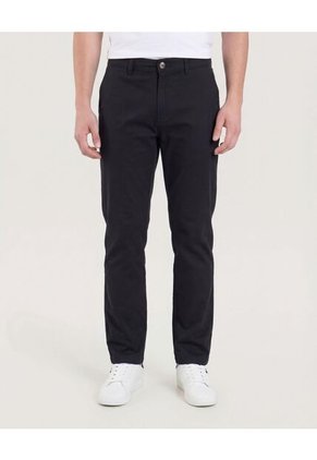 Pantalón Para Hombre Chino Color Negro Marca Ostu #60070543
