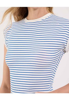 Body Para Mujer Manga Corta Color Crudo Marca Ostu #40200188