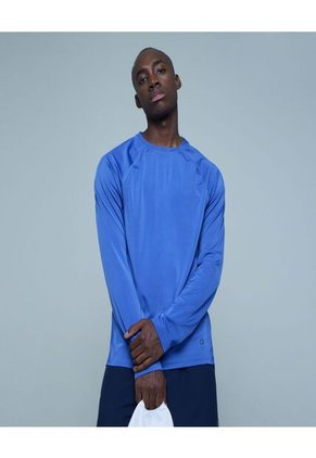 Camiseta Para Hombre Manga Larga Color Azul Marca Ostu #60091124