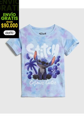 Camiseta Para Niña Stitch  Para Infantil Niña #90090307 Ostu Ostu