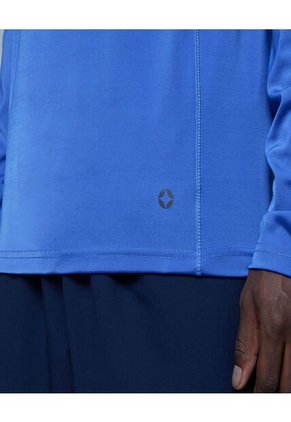 Camiseta Para Hombre Manga Larga Color Azul Marca Ostu #60091124