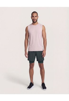 Bermuda  Para Hombre Deportiva Corto Color Verde Marca Ostu #60100504