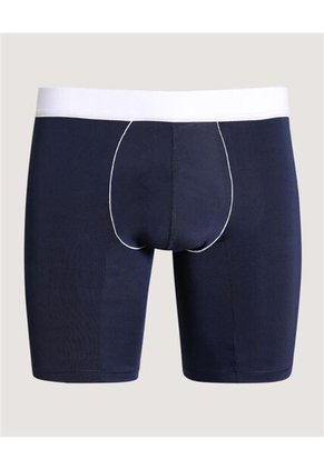 Boxer Para Hombre Filete Medio Microfibra Color Azul Marca Ostu #60000524