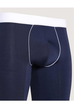 Boxer Para Hombre Filete Medio Microfibra Color Azul Marca Ostu #60000524