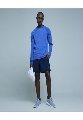 Camiseta Para Hombre Manga Larga Color Azul Marca Ostu #60091124