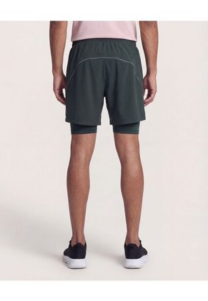 Bermuda  Para Hombre Deportiva Corto Color Verde Marca Ostu #60100504