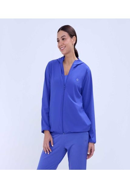 Chaqueta Para Mujer Deportiva Color Azul  Marca Ostu #40080225