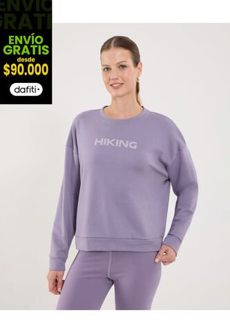 Buzo Para Mujer Cuello Redondo Color Lila Marca Ostu #40060484 Ostu