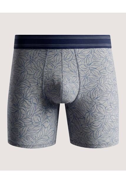 Boxer  Para Hombre Filete Corto Algodón Color Gris Marca Ostu #60000540