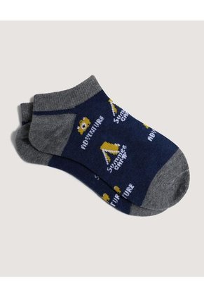 Medias Infantil Niño Invisible Color Negro Marca Ostu #80980103