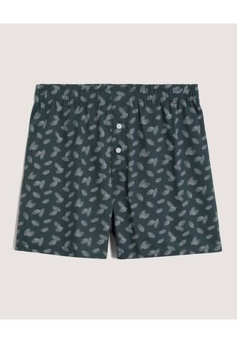 Boxer  Para Hombre Bragueta Amplio Color Verde Marca Ostu #60000547 Ostu