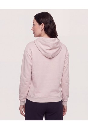 Hoodie Sombrerero Tea Time Para Mujer Beige Ostu