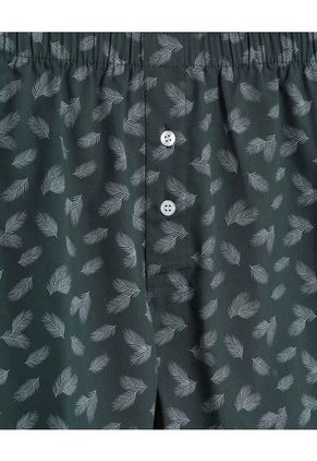 Boxer  Para Hombre Bragueta Amplio Color Verde Marca Ostu #60000547