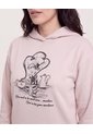 Hoodie Sombrerero Tea Time  Para Mujer Beige Ostu de Ostu