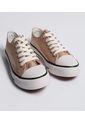 Tenis Para Mujer Canvas Color Dorado Marca Ostu #40720146 de Ostu