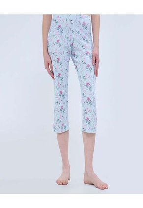 Pijama Para Mujer M/C Capri Color Lila  Marca Ostu #40040403