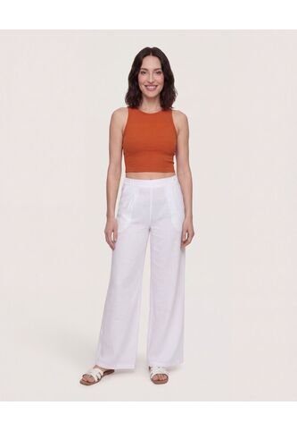 Pantalón  Para Mujer Moda Color Crudo Marca Ostu #40077978 Ostu