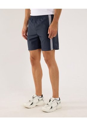 Bermuda Para Hombre Deportiva Largo Color Azul Marca Ostu #60100440