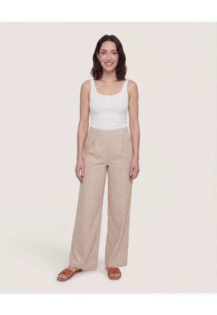 Pantalón  Para Mujer Moda Color Beige Marca Ostu #40078217
