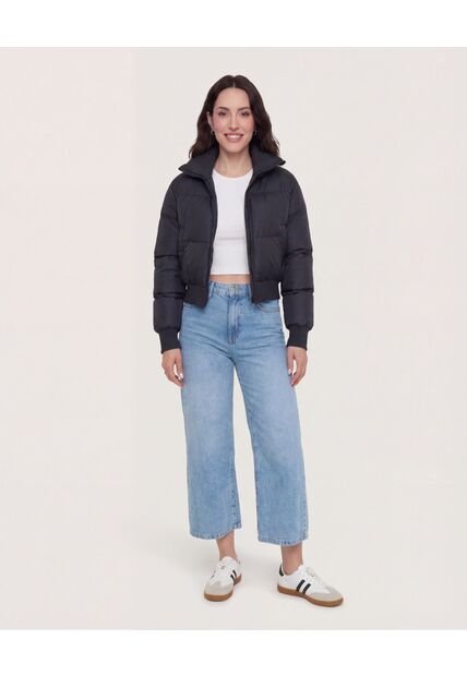 Chaqueta  Para Mujer Acolchada Color Negro Marca Ostu #40080262