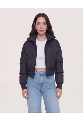 Chaqueta  Para Mujer Acolchada Color Negro Marca Ostu #40080262