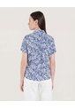Camisa Manga Corta  Para Mujer Crudo Ostu de Ostu