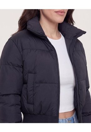 Chaqueta  Para Mujer Acolchada Color Negro Marca Ostu #40080262