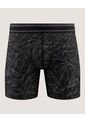 Boxer  Para Hombre Filete Corto Algodón Color Negro Marca Ostu #60000540 de Ostu