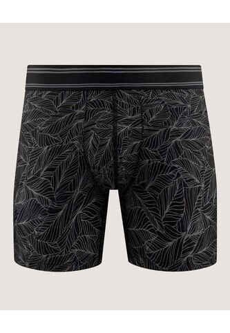 Boxer  Para Hombre Filete Corto Algodón Color Negro Marca Ostu #60000540 Ostu