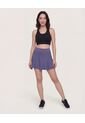 Falda  Para Mujer Corto Color Morado Marca Ostu #40140176 de Ostu