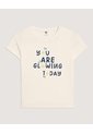 Camiseta Screen Manga Corta Para Niña  Infantil Niña Amarillo Ostu de Ostu