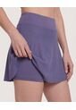 Falda  Para Mujer Corto Color Morado Marca Ostu #40140176 de Ostu