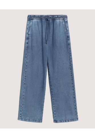 Jean  Infantil Niña Wide-Leg Color Azul Marca Ostu #90168262 Ostu