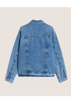 Chaqueta  Para Hombre Trucker Color Azul Marca Ostu #60089545