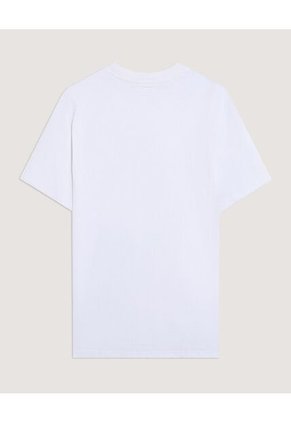 Camiseta  Para Hombre Manga Corta Cuello Redondo Color Blanco Marca Ostu #60091897