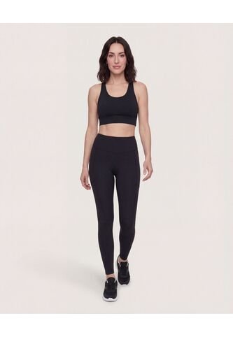 Leggins  Para Mujer Largo Color Negro Marca Ostu #40230635 Ostu