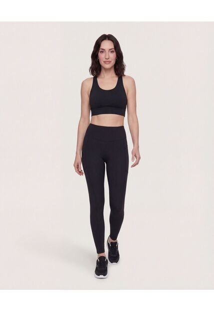 Leggins  Para Mujer Largo Color Negro Marca Ostu #40230635