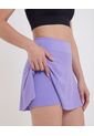 Falda  Para Mujer Corto Color Lila Marca Ostu #40140189 de Ostu