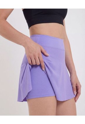 Falda  Para Mujer Corto Color Lila Marca Ostu #40140189