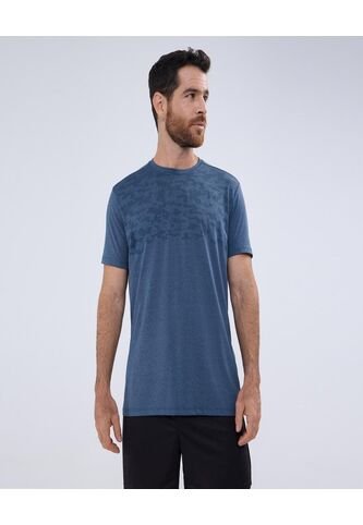 Camiseta Para Hombre Manga Corta Color Azul  Marca Ostu #60091369 Ostu