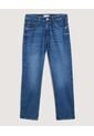 Jean  Para Hombre Straight Color Azul Marca Ostu #60168678 de Ostu